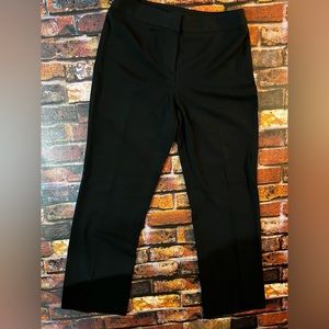 Jones New York Collection Platinum Petite Size 4P Black Stretch Dress Pants